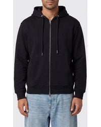 WOOYOUNGMI - Contrast-Logo Cotton Zip-Up Hoodie - Lyst