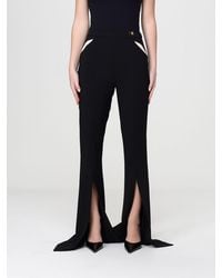Elisabetta Franchi - Crêpe Trousers - Lyst
