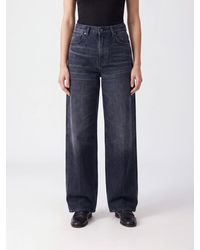Haikure - Vaqueros Anchos De Tiro Medio Earl De En Denim Con Cinco Bolsillos - Lyst