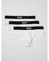 HUGO - Boss Underwear 3Pack Cotton Briefs - Lyst