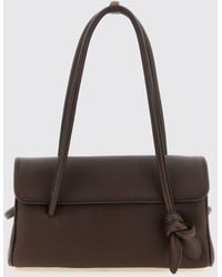 Jacquemus - Le Turismo Grained Calfskin Shoulder Bag With Logo - Lyst