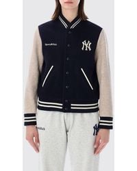 Sporty & Rich - Sporty &Amp Rich Wool Bomber Jacket - Lyst