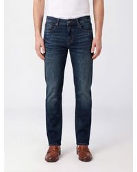 7 For All Mankind - Mid-Rise Slim-Fit Skinny Jeans - Lyst
