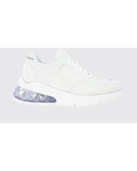 Philipp Plein - Low-Top Leather And Suede Trainers With Contrasting Rear Logo - Lyst