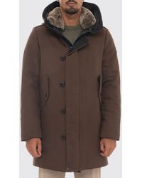 Peuterey - Kasa Ki Water-Repellent Knee-Length Parka With Fur Collar - Lyst