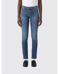 7 For All Mankind - Roxanne Slim Fit Denim Jeans - Lyst