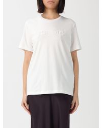 Elisabetta Franchi - Cotton T-Shirt - Lyst