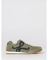 Loewe - Baskets Ballet Runner 2.0 En Nylon Et Daim Avec Logo Appliqué - Lyst