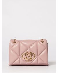 Love Moschino - Quilted Faux Leather Bag - Lyst