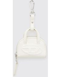 DIESEL - 1Dr Dome Leather Charm - Lyst