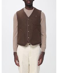 Sebago - Reversible Cotton Tailored Waistcoat With V-Neck - Lyst
