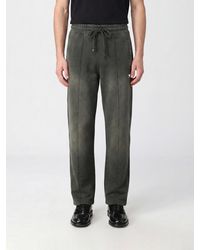 Golden Goose - Cotton Jogging Trousers With Drawstring And America Pockets - Lyst