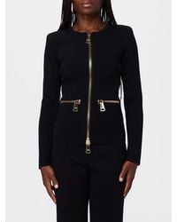 Elisabetta Franchi - Slim Fit Cardigan - Lyst