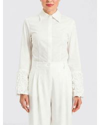 Twinset - Stretch Cotton Shirt - Lyst