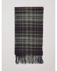 Barbour - Tartan Pattern Scarf - Lyst