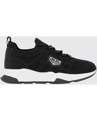 Philipp Plein - Low-Top Technical Mesh Sneakers With Elasticized Ankle - Lyst