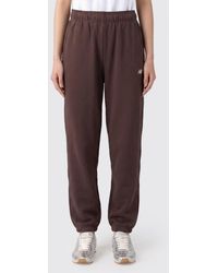 New Balance - Cotton Jogging Trousers - Lyst