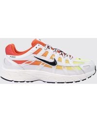 Nike - P-6000 Mesh And Fabric Sneakers With Swoosh Logo And Round Toe - Lyst
