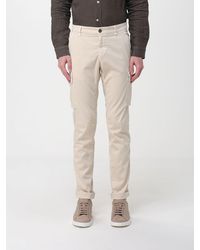 Mason's - Stretch Cotton Cargo Trousers - Lyst