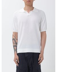 C.P. Company - Cotton Knit Polo Shirt - Lyst