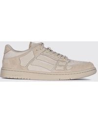 Amiri - Skel Low-Top-Sneaker Aus Kalbsleder Mit Perforierter Spitze Und Logo-Print - Lyst