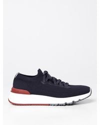 Brunello Cucinelli - Sneakers In Cotton Knit - Lyst