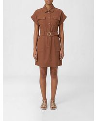 Liu Jo - Viscose Blend Shirt Dress - Lyst