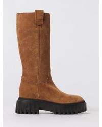 Hogan - Flat Ankle Boots - Lyst