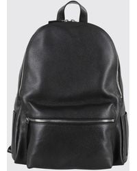 Orciani - Micron Hammered Leather Backpack - Lyst