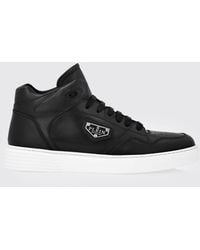 Philipp Plein - High-Top Lace-Up Sneakers - Lyst