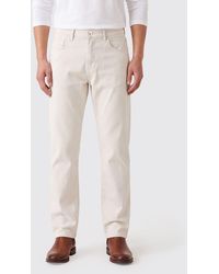 Eleventy - Mid-Rise Straight Fit Five-Pocket Stretch Denim Jeans - Lyst