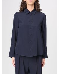 Max Mara - Classic Stretch Silk Shirt - Lyst
