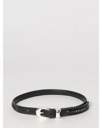Our Legacy - Smooth Calfskin Leather Belt With Pin Buckle - Lyst