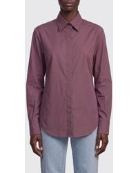 FEDERICA TOSI - Classic Cotton Poplin Shirt - Lyst