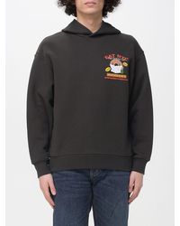 Emporio Armani - Cotton Printed Hoodie - Lyst