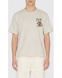 KENZO - Printed Cotton T-Shirt - Lyst