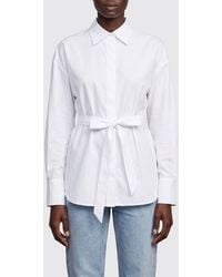 FEDERICA TOSI - Cotton Poplin Shirt - Lyst