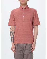 Brunello Cucinelli - Linen And Cotton Polo Shirt - Lyst