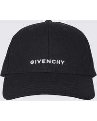 Givenchy - Cappello in cotone con logo ricamato - Lyst