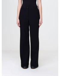 Save The Duck - Stretch Technical Fabric Palazzo Trousers - Lyst