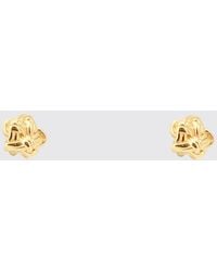 Bottega Veneta - Knot Stud Earrings - Lyst