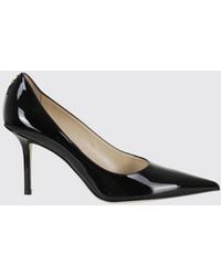 Jimmy Choo - Love Patent Leather Pumps With High Stiletto Heel - Lyst