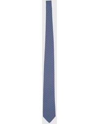 Ferragamo - All-Over Gancini Logo Tie - Lyst