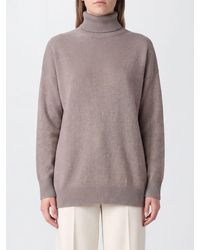 Jil Sander - Wool Blend Turtleneck Jumper With Long Sleeves And Ribbed Trims - Lyst