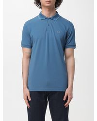 Sun 68 - Cotton Polo Shirt - Lyst