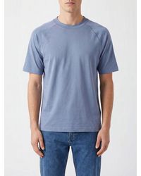 Circolo 1901 - Short-Sleeved Pure Cotton Crew Neck T-Shirt - Lyst