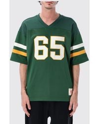 Champion - V-Neck Polyester Sports T-Shirt With Contrasting Trims - Lyst