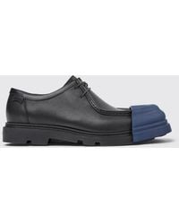 Camper - Junction Recycled Leather Derby Shoes - Lyst