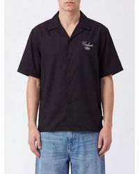 Carhartt - Short-Sleeve Tencel And Cotton Shirt With Cuban Collar - Lyst