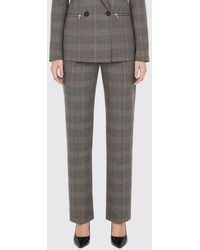 Patrizia Pepe - Prince Of Wales Slim Fit Chino Trousers - Lyst